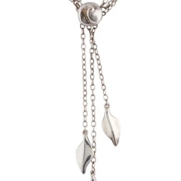 Tiffany & Co. Elsa Peretti Botanical Three
Strand Lariat Necklace - Picture 2 of 3